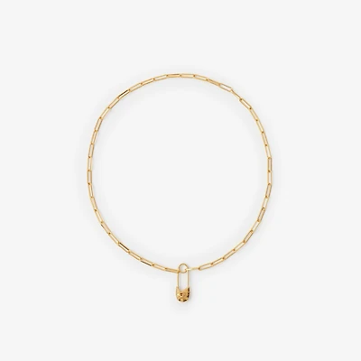Knight Pin Necklace in Gold - Women | Burberry® Official
