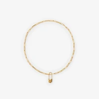 Knight Pin Necklace in Gold - Women | Burberry® Official