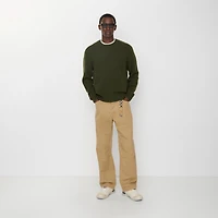 Cotton Canvas Workwear Trousers in Hebden brown - Men | Burberry® Official