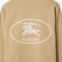 Knight Stamp Cotton Sweatshirt in Flax beige - Men | Burberry® Official