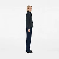 Quilted Thermoregulated Jacket in Midnight - Women, Econyl, Nylon | Burberry® Official