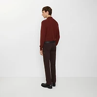Cotton Chinos in Clove brown - Men | Burberry® Official