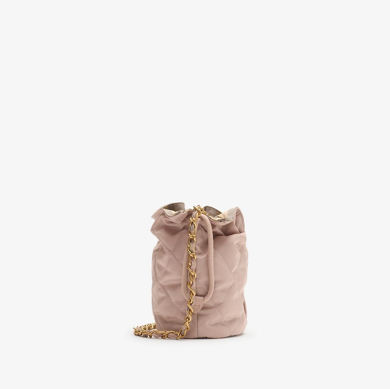 Horseshoe Chain Pouch​ in Rose beige - Women | Burberry® Official