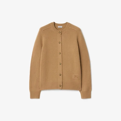 Cashmere Cardigan in Butterscotch brown - Women | Burberry® Official