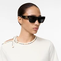 Heritage Square Sunglasses in Yellow havana - Women | Burberry® Official
