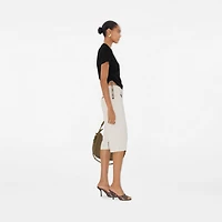 Festival Cotton T-shirt in Black - Women | Burberry® Official