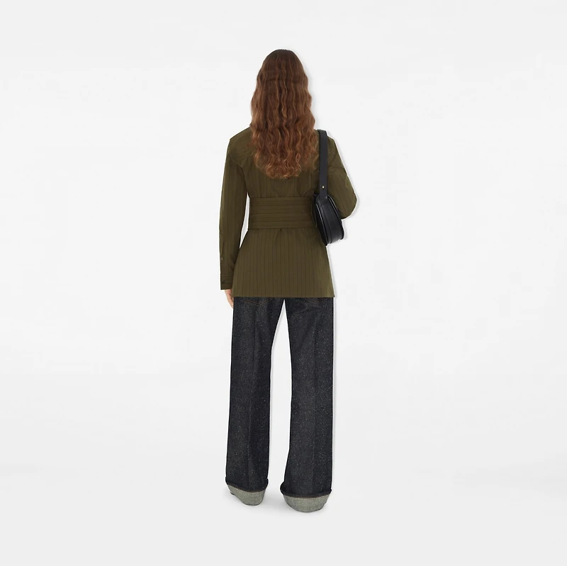 Regular Fit Jeans in Indigo - Women, Cotton | Burberry® Official
