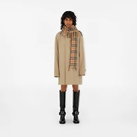 Check Cashmere Happy Scarf in Archive beige | Burberry® Official