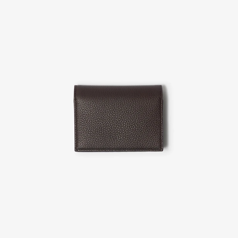 Bloomsbury Folding Card Case in Peat brown/sand beige - Women | Burberry® Official