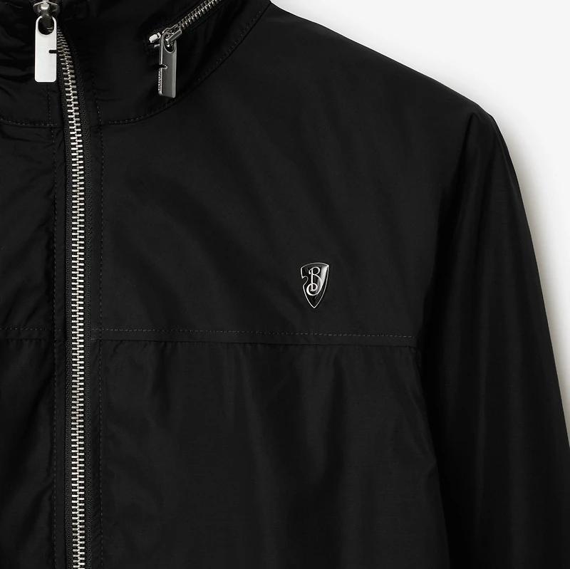 Nylon Cotton Jacket in Black - Women | Burberry® Official