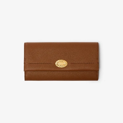 Cotswolds Continental Wallet​ in Hazel - Women, Leather | Burberry® Official