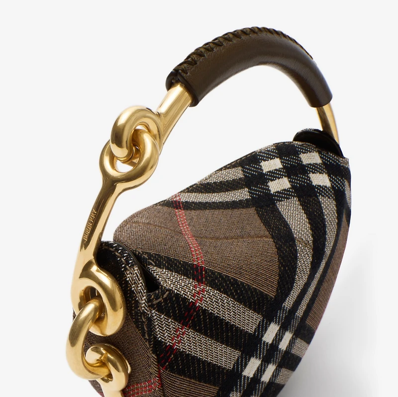 Bridle Clutch in Brush brown - Women | Burberry® Official