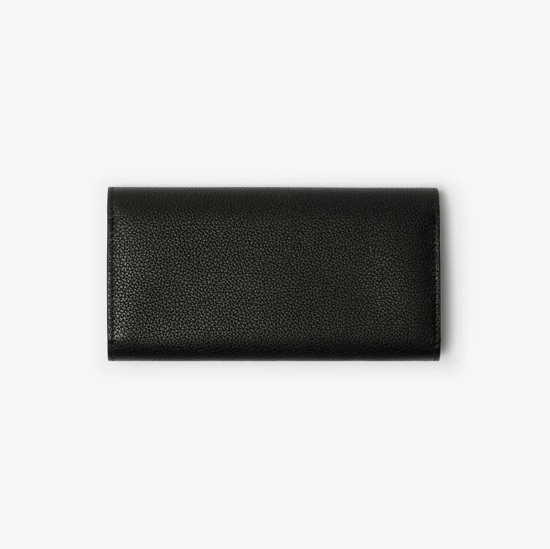 Cotswolds Continental Wallet​ in Black - Women, Leather | Burberry® Official