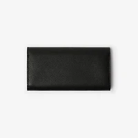 Cotswolds Continental Wallet​ in Black - Women, Leather | Burberry® Official