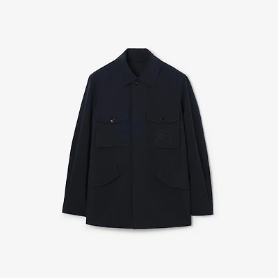 Nylon Jacket in Navy - Men | Burberry® Official