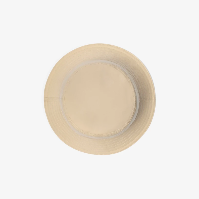 Reversible Highgrove Cotton Bucket Hat in Nutmeg - Men | Burberry® Official