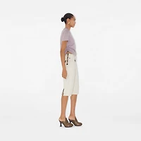 Festival Cotton T-shirt in Wisteria - Women | Burberry® Official