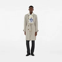 London Landmarks Wool Silk Scarf in Knight | Burberry® Official