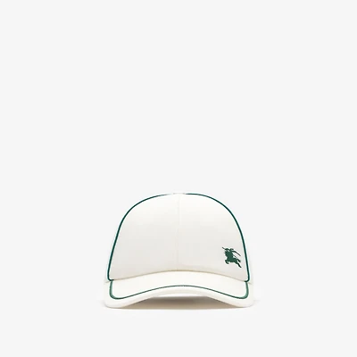 EKD Cotton Baseball Cap in Chalk white - Men | Burberry® Official