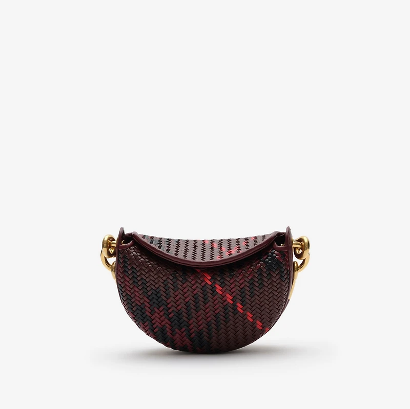Bridle Clutch in Burgundy - Women, Leather | Burberry® Official