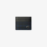 Tall Check Card Case​ in Navy - Men | Burberry® Official