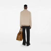 Gabardine Jacket in Fossil - Men | Burberry® Official
