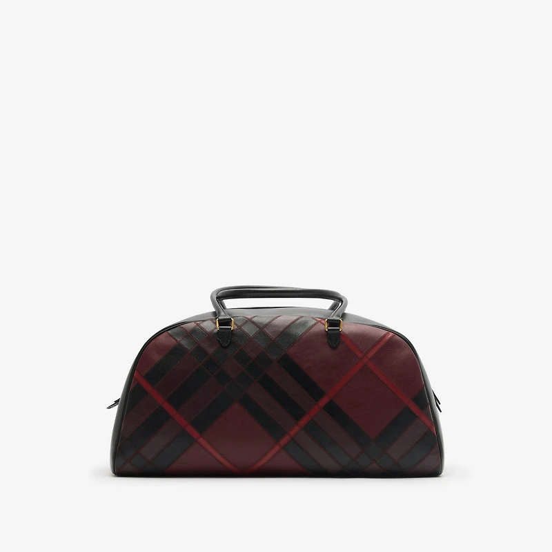 Extra Large Highlands Bowling Bag​ in Fig purple - Men | Burberry® Official
