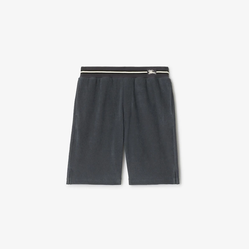 Cotton Shorts in Magnet - Men | Burberry® Official