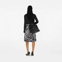 Medium Rocking Horse Tote in Black - Women | Burberry® Official