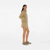 Nylon Cotton Jacket in Cracker - Women | Burberry® Official