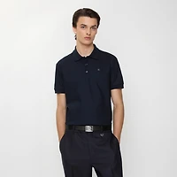 Metal EKD Cotton Polo Shirt in Navy blue - Men | Burberry® Official