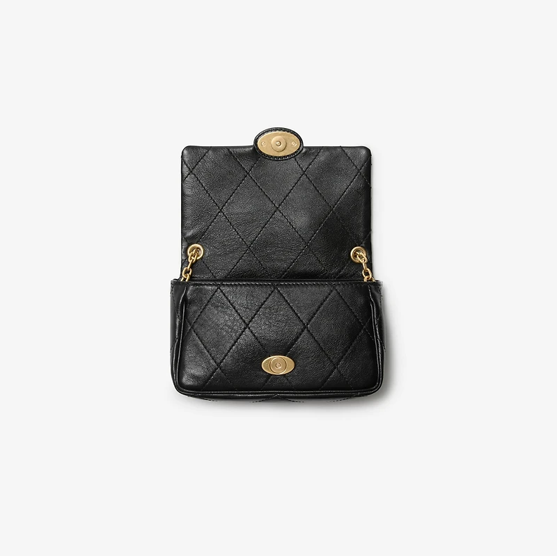 Strand Clutch in Black - Women, Leather | Burberry® Official