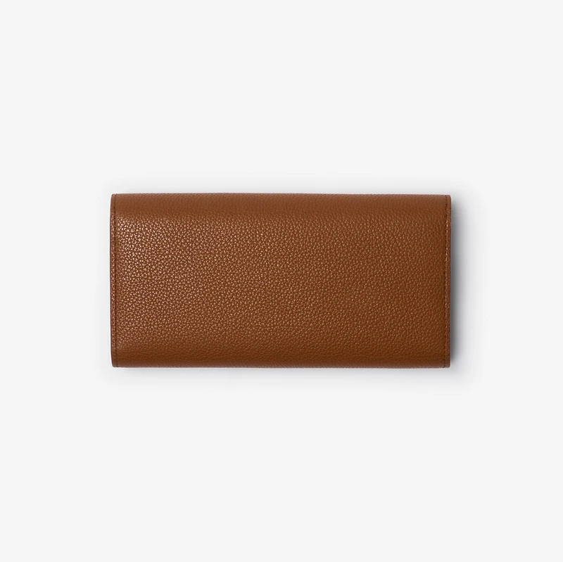 Cotswolds Continental Wallet​ in Hazel - Women, Leather | Burberry® Official
