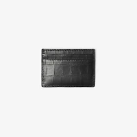 Cotswolds Card Case in Black - Women | Burberry® Official