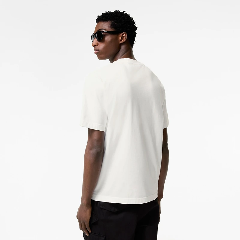 EKD Cotton T-shirt in Chalk white - Men | Burberry® Official