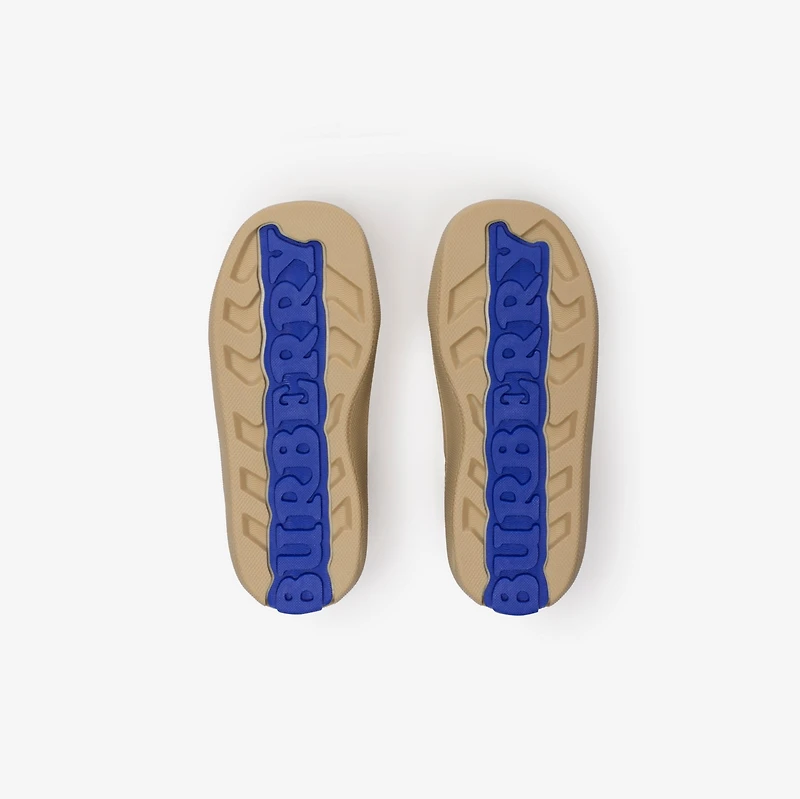 Check High-top Sneakers in Sand - Children | Burberry® Official