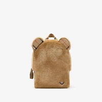 Faux Fur Teddy Backpack in Honey - Children | Burberry® Official