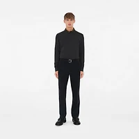 Cotton Chinos in Indigo - Men | Burberry® Official