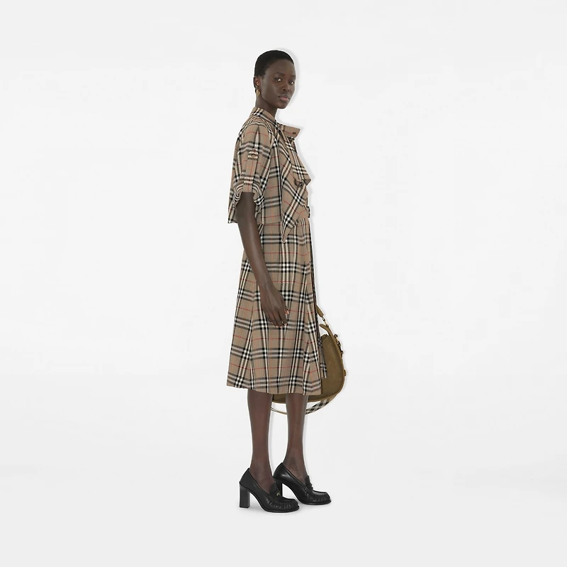 Leather Cadet Heeled Loafers in Black - Women | Burberry® Official