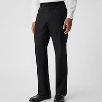 Classic Fit Wool Mohair Tailored Trousers in Black - Men | Burberry® Official