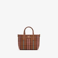 Mini Reversible Bloomsbury Tote​ in Ginger orange/gingerbread brown - Women | Burberry® Official