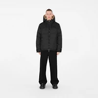 Reversible Check Puffer Jacket in Archive beige/black - Men | Burberry® Official