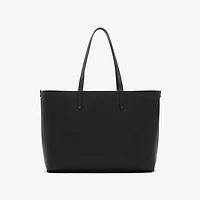 Medium Reversible Bloomsbury Tote​ in Black/calico beige - Women | Burberry® Official