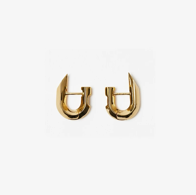 Hollow Spike Earrings in Gold - Women | Burberry® Official