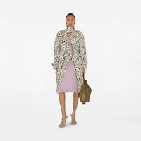 Long Daisy Lightweight Zip Car Coat in Eccles - Women | Burberry® Official