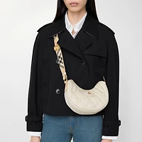 Horseshoe Crossbody Bag​ in Soap beige - Women, Nylon | Burberry® Official