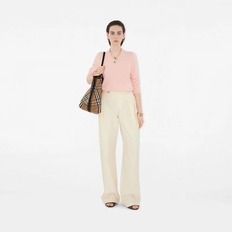 Cashmere Blend Sweater in Bouquet - Women | Burberry® Official