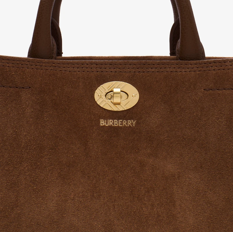 Mini Cotswolds Tote in Hazel brown - Women | Burberry® Official
