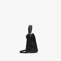 Small Cotswolds Tote in Black - Women | Burberry® Official