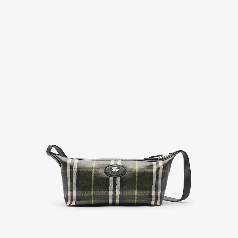 Highlands Sling Bag in Thicket green - Men | Burberry® Official